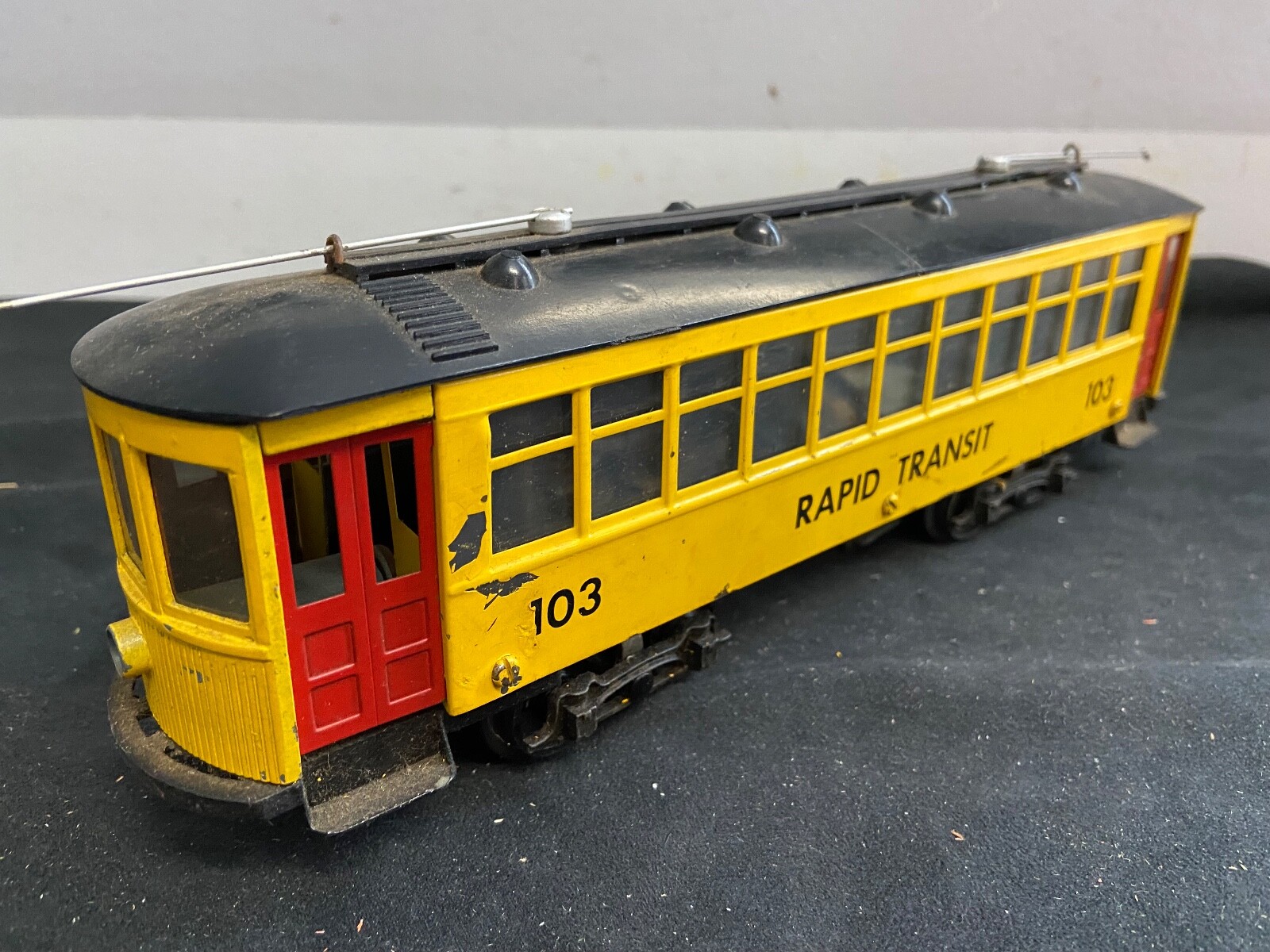 Vintage Minitoys Rapid Transit Trolley 103 Very Good Condition Not