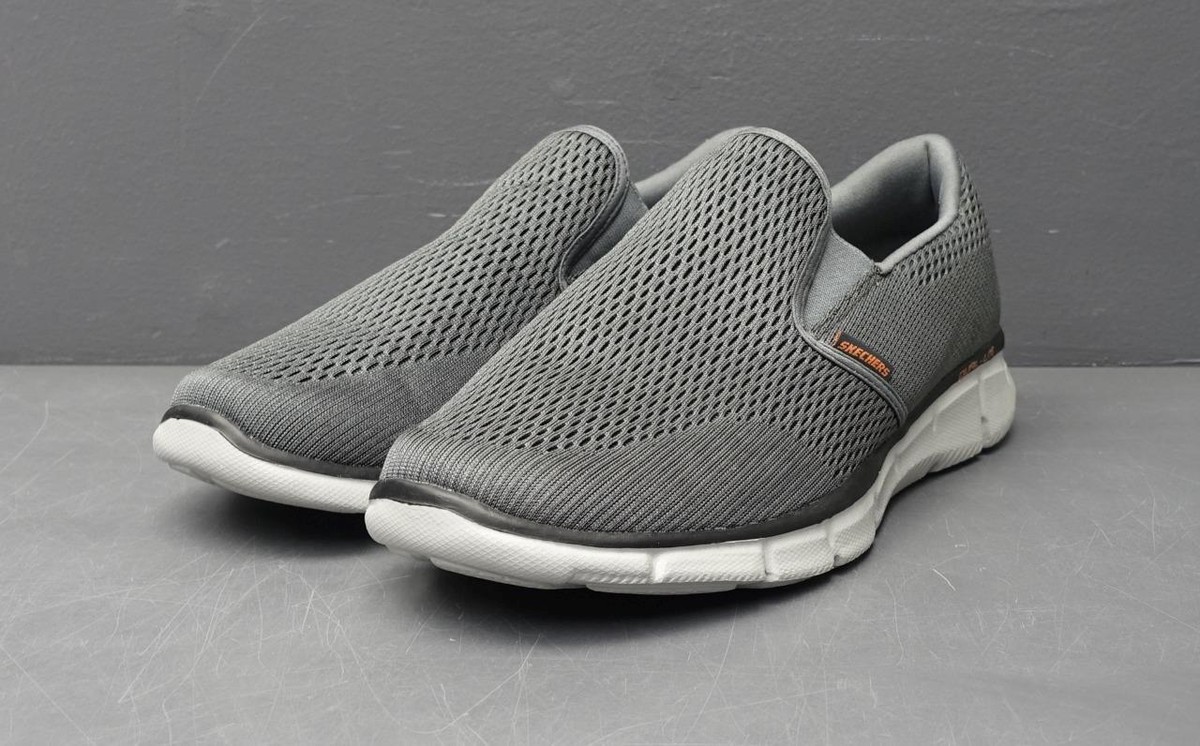 Skechers Equalizer Double Play Men 11 Grey Mesh Slip-on  display picture 1