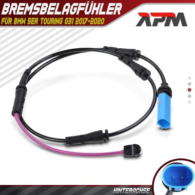 1x Warnkontakt Bremsbelagverschleiß Hinten für BMW 5er Touring G31 G32 2017-20