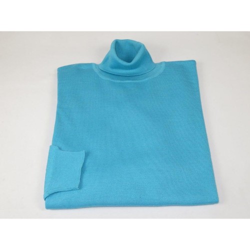 Suéter Hombre PRINCELY Cuello Tortuga De Turquía Lana Merino 1011-80 Lt Turquesa - Imagen 3 de 9