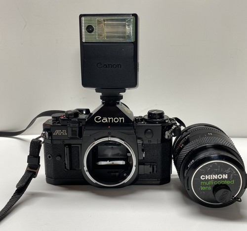 Canon A-1 Film Camera with 1:2.8 35 mm lens. - Picture 6 of 12