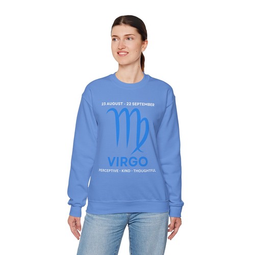 Jungfrau Sternzeichen Sweatshirt, Unisex Rundhalsausschnitt, Horoskop Geburtstagsgeschenk, Anthropologie - Bild 54 von 105