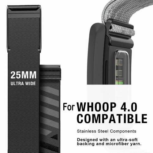 Adjustable Fitness Band Soft Tracker Strap for Whoop 4.0 For Women Men - Zdjęcie 2 z 16