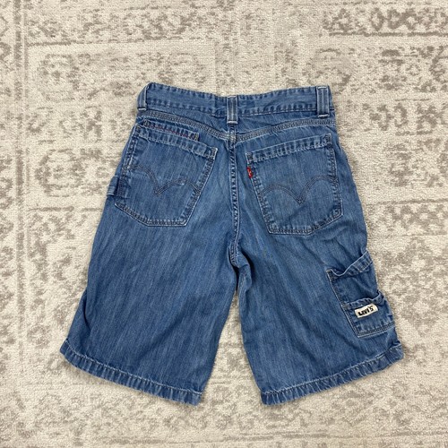Levis Shorts Youth Regular Jean Denim School Adjustable Kids Denim Size 14 / 27 - Picture 4 of 6