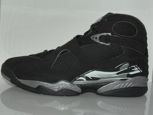 Mens Air Jordan 8 VIII) Retro Black shoes