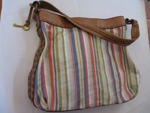 Fossil bag tote purse Vintage Mult 