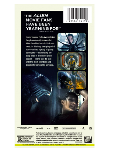 ALIEN ROMULUS Limited Edition VHS 20th Century Studios Release 2024 PRESALE ✅ - Picture 2 of 5