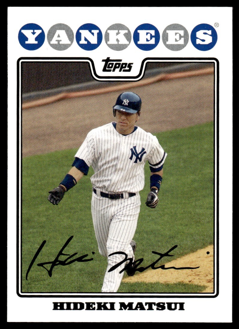 2007 Topps New York Yankees #NYY7 Hideki Matsui – Yankees