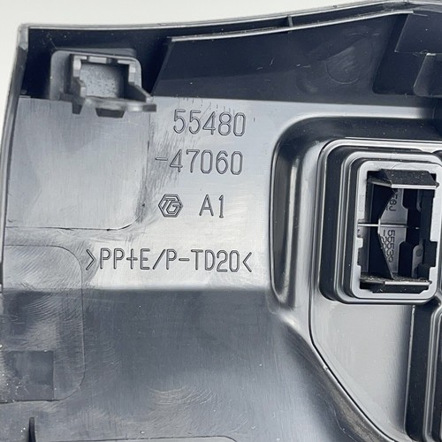 2012-2015 Toyota Prius Dash Lower Trim Panel Cover 55480-47060 Mirror Switch OEM - Picture 5 of 6