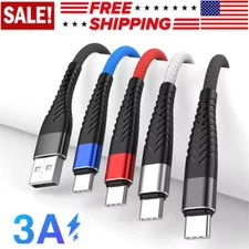 USB C Type C Charger Cable Lot Fast Charging for Samsung S23 S20 S21 S22 Cord