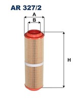 Filtron AR327/2 Luftfilter FüR Mercedes A W168 Vaneo 414 1.7D 07.98-07.05