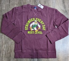 Old Navy NWT Youth L Red Next Level Long Sleeve Sweatshirt BB