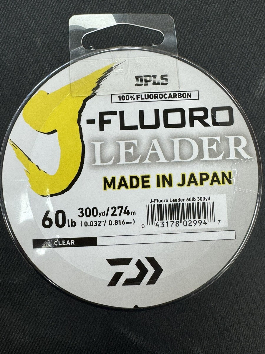 Daiwa J-Fluoro Leader - 300 yd. - 60 lb. Test - 0.816 mm