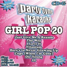 Party Tyme Karaoke: Girl Pop, Vol. 20 by Karaoke CD, Aug-2013, Sybersound...