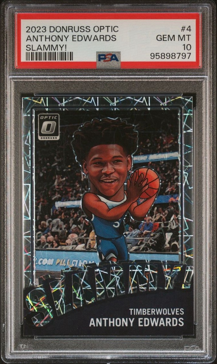 2023-24 Panini Donruss Optic - Slammy! Anthony Edwards #4