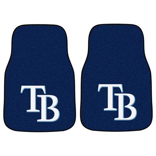 MLB - 2-piece Carpeted Car Mats Baseball Team Logo 17" x 27" - Picture 57 of 63