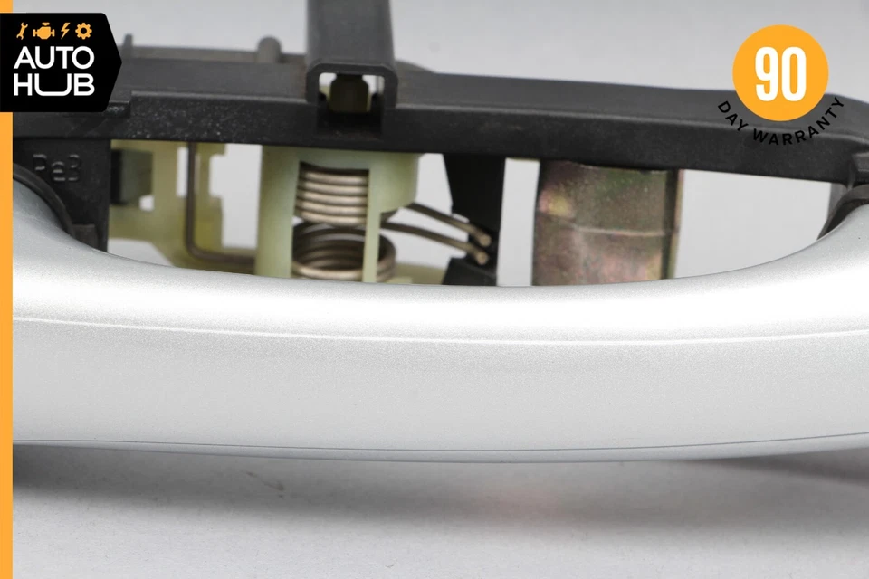 Maçaneta externa traseira direita prata 05-07 Mercede W203 C230 C320 C350 fabricante de equipamento original - Imagem 3 de 4