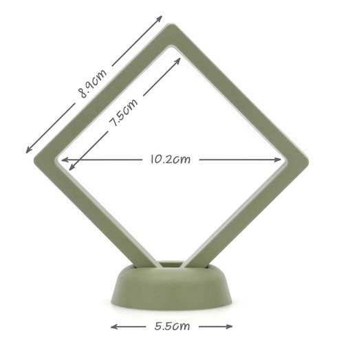 Schweberahmen 3D Display Schmuck Anhänger Münze Ring Box Etui & Ständer 5er-Pack UK - Bild 45 von 89