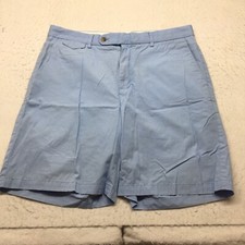 Men's Vineyard Vines Blue Cotton Flat Front Clubhouse Shorts Mens 36