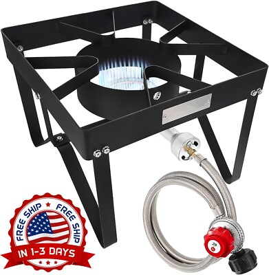 Quemador De Propano Simple De Alta Presión, Cocina Al Aire Libre Presión Alta US