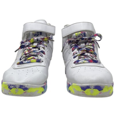 ラブブ Fila Vulc 13 Paintball Splatter High Top Sneakers Women's