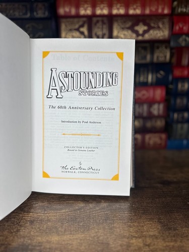 3 Vol. Astounding Stories 60th Anniversary Collection 1990 Easton Press (1037) - Imagen 4 de 5