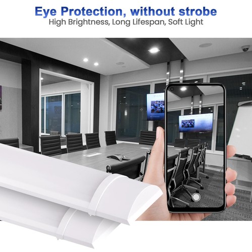 LED Feuchtraumlampe Garage Deckenleuchte Wannenleuchte 30/60cm/90cm/120cm Röhre - Bild 7 von 17
