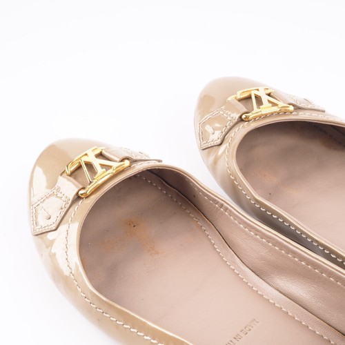 Ballerine Oxford Louis Vuitton scarpe da donna in pelle verniciata di lusso t... - Foto 9 di 13