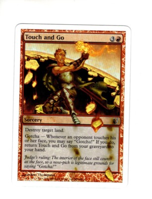 Touch and go Undinged FOIL NM- very light clouding MTG Magic