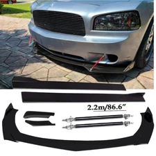Front Bumper Lip Spoiler Splitter Car Body Rear For Volvo 60s 90s