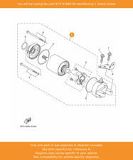 YAMAHA Motor Assy, B74-H1890-00 OEM CZD300-AX-MAX 300 ABS