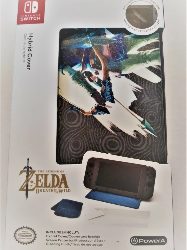 PowerA Hybrid Cover for Nintendo Switch - Zelda Breath of the Wild - Image 2 of 3