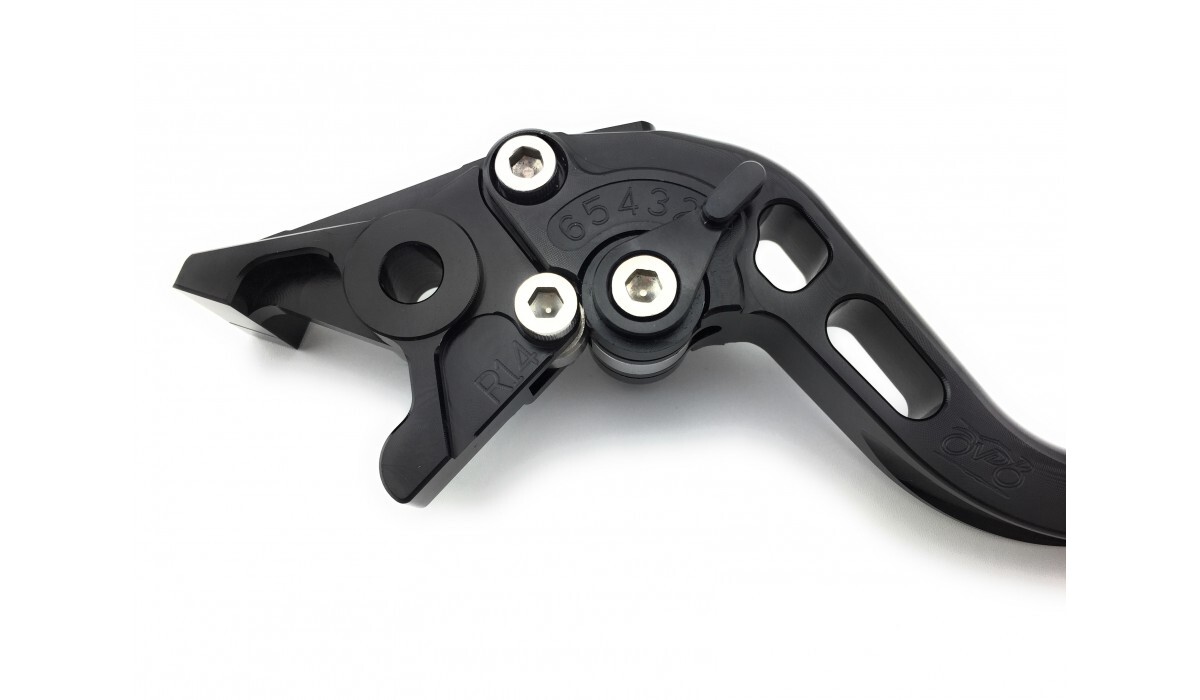 Leviers de commande courts en alu CNC pour optimiser le freinage de la CB1000 Hornet - 4