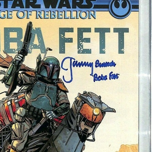 Cómic de Star Wars firmado autografiado "BOBA FETT"" BAS CBCS - Imagen 3 de 5