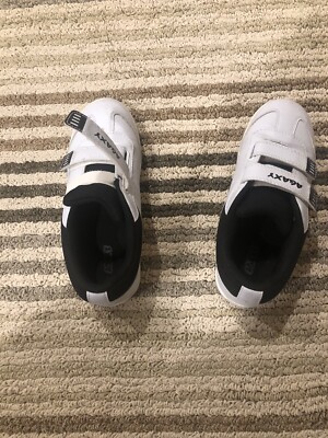 Agaxy boys white casual shoes