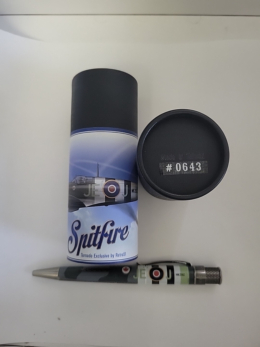 Retro 51 Tornado IWM Collection Rollerball Pen in Spitfire #643