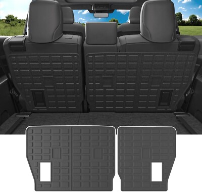 8 Seat 2nd Backrest Mat Compatible with 2024 2025 Toyota Grand Highlander Cargo