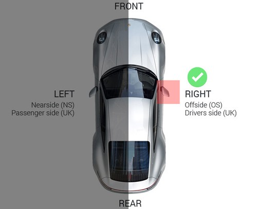 Electric Heated Wing Mirror Glass For Nissan Primastar 2001-2014 Drivers Side - Picture 4 of 5