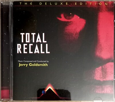 TOTAL RECALL - Soundtrack CD by Jerry Goldsmith - The Deluxe