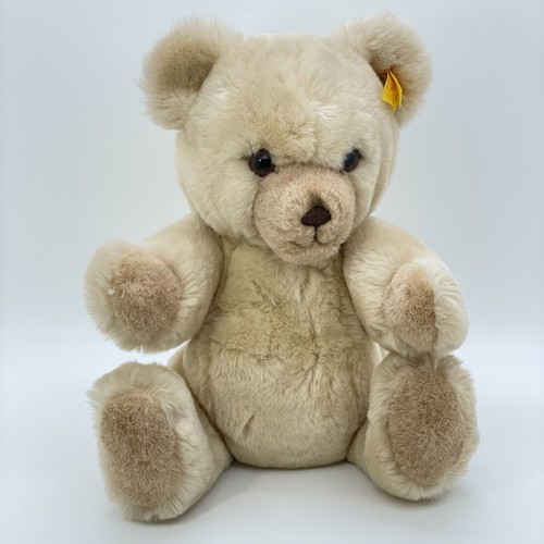 Réplique Steiff Petsy Vintage - Ours 1928 - 14 Pouces - Mohair Beige - Allemagne