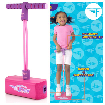 Flybar My First Foam Pogo Jumper Stick Kids Bungee Jumper