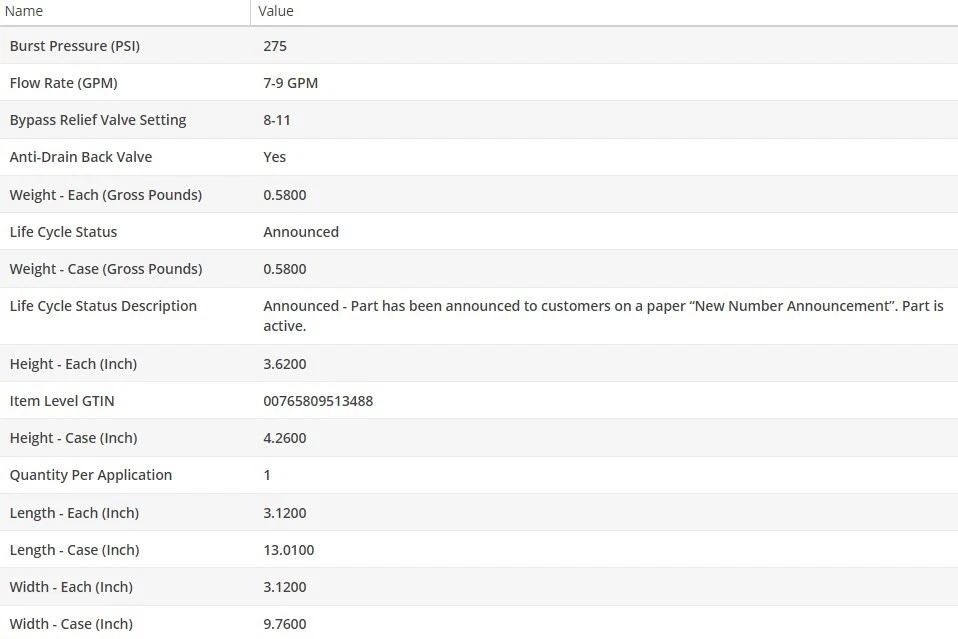 Filtro de aceite de motor OEM WIX para LEXUS RX300 1999-2003 V6-3,0 L Foto 4 de 4