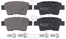 A.B.S. 37513 Bremsbelagsatz, Scheibenbremse hinten für ABARTH FIAT OPEL