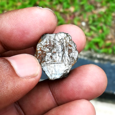 Natural Sri Lanka Rough Star Sapphire Grey 17g Mineral Healing