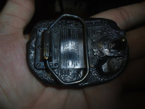 Vintage 1985 Branson Mo Missouri Music USA Belt Buckle - Picture 2 of 2