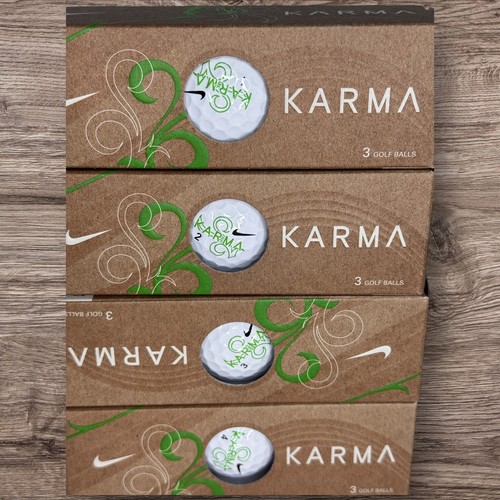 Seltene Deadstock Neu in Verpackung: 12 Nike Karma Golfbälle weiß, NEU! #1-4 - Bild 13 von 16