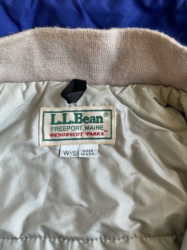 Vintage LL Bean Women’s Size Small Penobscot Parka Jacket Hooded Coat USA - Picture 8 of 16