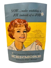 Sears KENMORE Lady Kenmore Model Eighty, Seventy Automatic Dryer Manual