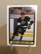 Bob Kudelski Topps Hockey RC