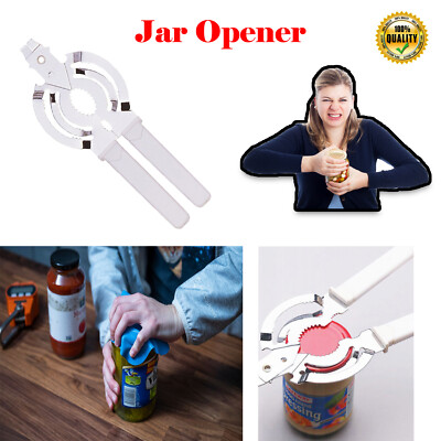 Öffner Glas Flasche Küche Edelstahl Deckel Dose Multi Einfach Griff Handbuch Gadget Stahl